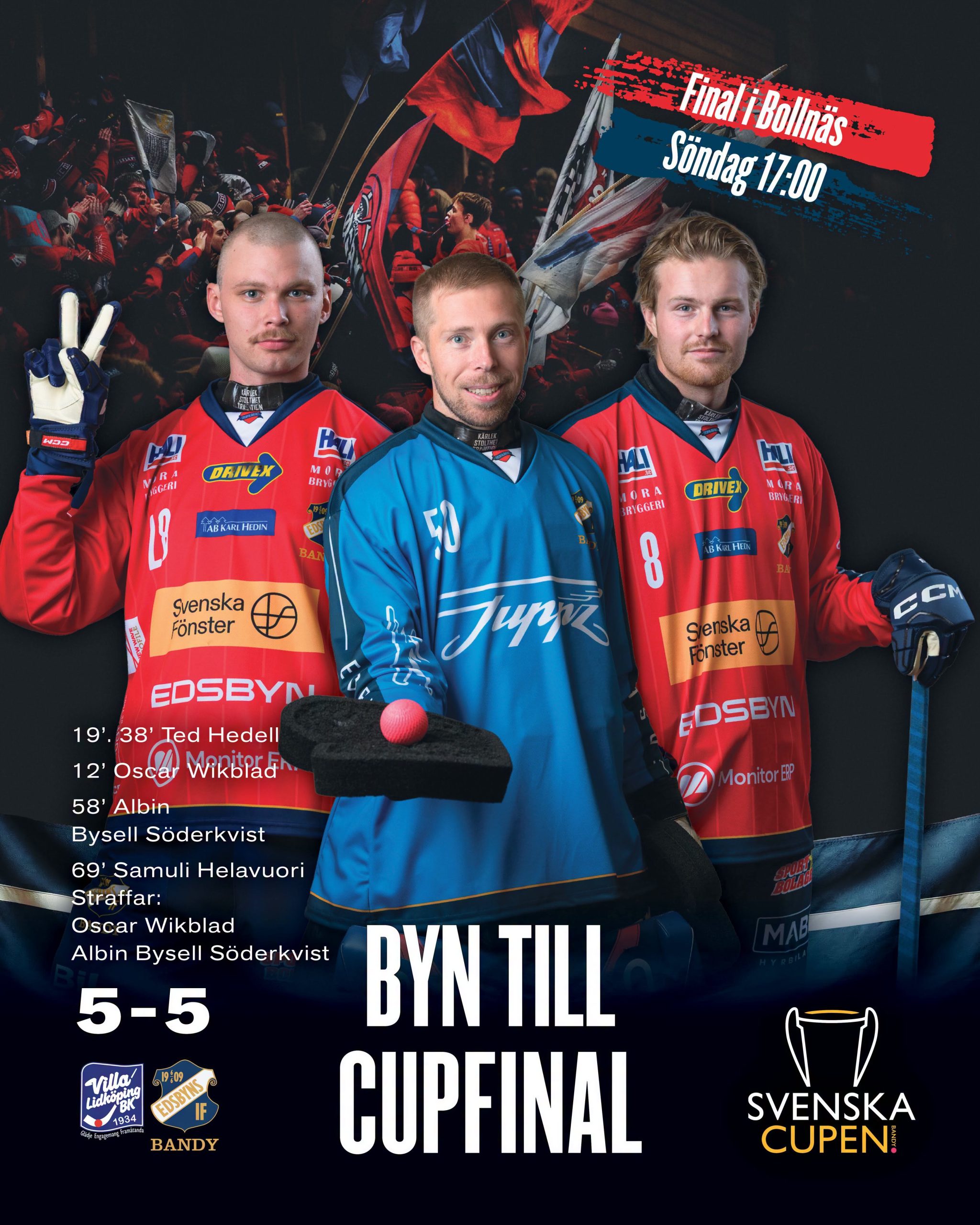 Edsbyn till final i Svenska Cupen