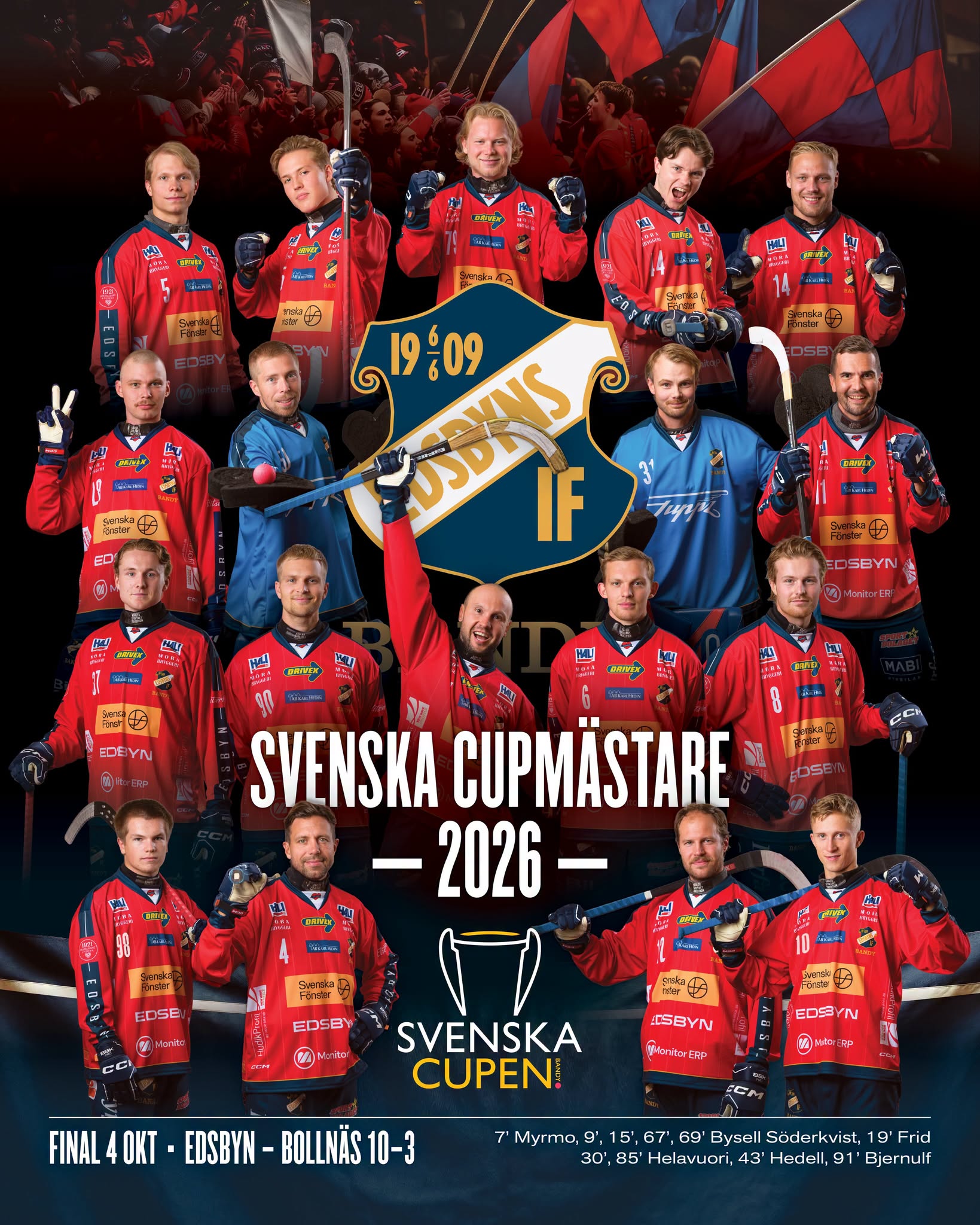 Säsongens första titel till EDSBYN!