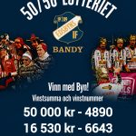 Dragning i vårat 50/50 Sommarlotteri 2