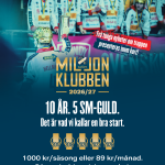 Nu startar vi upp Miljonklubben 2026/27