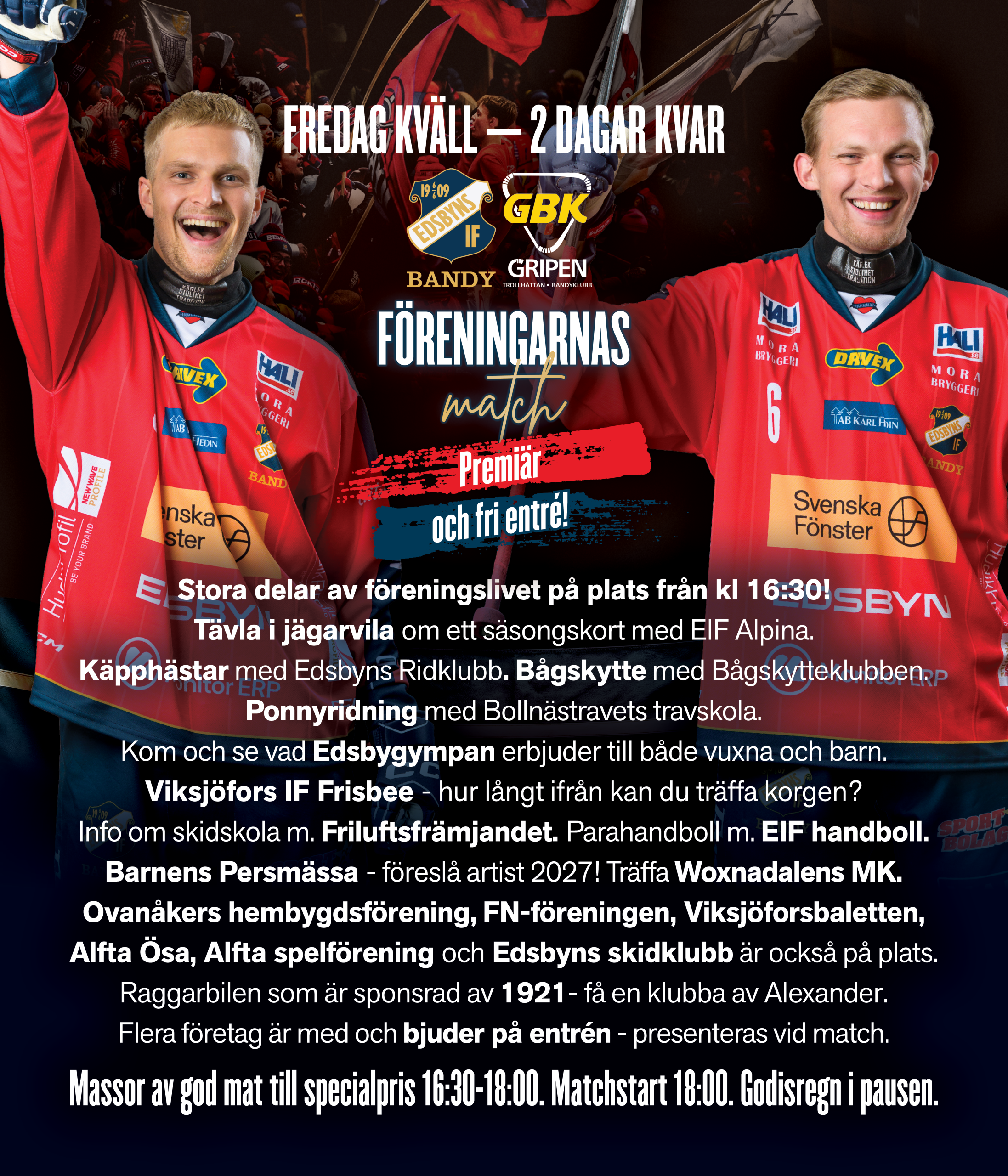 Endast 2 dagar kvar!