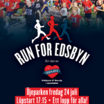 Run for Edsbyn 24 juli – springstart 17:15